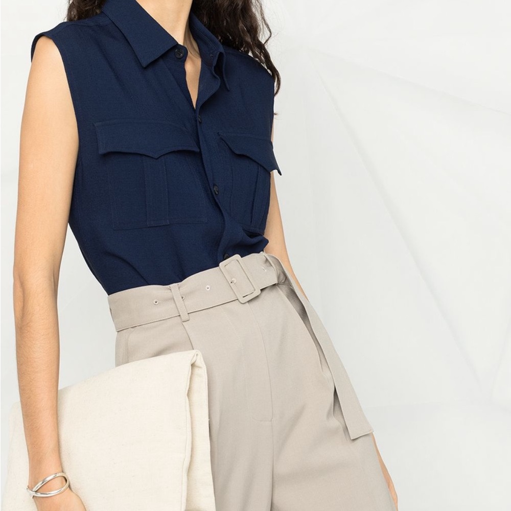Ami Paris Sleeveless Top View 2